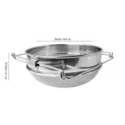Beekeeping Honey Strainer Stainless Steel Double Sieve Beekeeping Equipment Filt