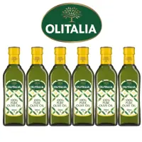在飛比找momo購物網優惠-【Olitalia奧利塔】純橄欖油禮盒組(500mlx6瓶)