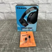 Skullcandy Hesh ANC Headphones Noise Cancelling Black Over Ear Wireless S6HHW