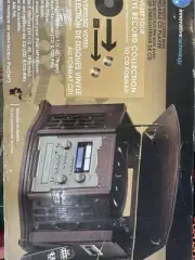Innovative Tech ITRR-501 Wooden 5-in-1 Music Center CD Cassette Radio LP b-2