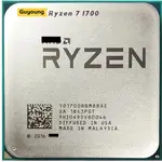 YZX RYZEN 7 1700 R7 1700 3.0 GHZ 二手游戲 ZEN 0.014 八核十六線程 CPU 處