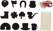Boys and Girls Scratch Paper Sheets Scratch Off Crafts 2 Sets of Children's Paper for Party Supplies