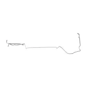 Fuel Line Kit Fits Ford Ranchero 1968-1969 2 Piece 3/8-DGL6804SS (for: Ford)