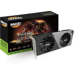 【Inno3D 映眾】INNO3D GEFORCE RTX 4070 TWIN X2 OC