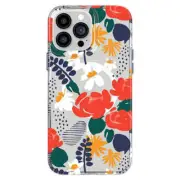 Tech21 Evo Art Case Compatible with MagSafe (Suits iPhone 13 Pro Max) – Red Rose