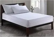 Full Zipped Quilted Mattress Protector Cover, 360° Fully Fitted Encasement, Zipper Closure, Anti Allergy, Breathable, Anti Bed Bug & Dust Mite, Easy Care, Machine Washable (Single)