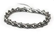 New DAVID YURMAN Men's 9.7mm Armory Chain Bracelet Sterling Silver Size Medium