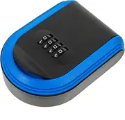 jojofuny Key Lock Box Wall Mounted Outdoor Key Storage with Resettable Code Secure Lock Box Easy Access for and Nursing Sites