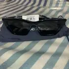 NEW Le Specs Velodrome Sunglasses Black w Soft Case & Papers -NWT