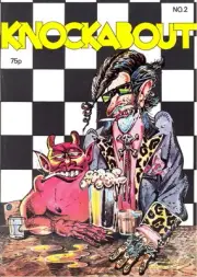 KNOCKABOUT No. 2 cover by S. Clay Wilson