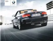 2008 BMW M3 Convertible Original sales Brochure MINT