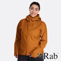 在飛比找蝦皮商城優惠-【RAB 英國】Downpour女單件式防水外套『橙橘』QW