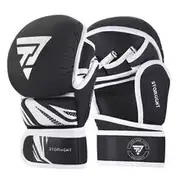 Professional MMA Boxing Gloves PU Leather MMA Fight Martial Arts Boxing Gloves Karate Muay Thai Training Gloves Men