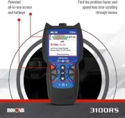 INNOVA 3100RS SCANNER DIAGNOSTIC SCAN TOOL CODE READER OBD2 CAN ABS SRS SMOG