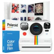 Polaroid Now+ Gen 2 - White Camera with Album and Film