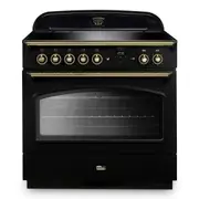 Falcon 90cm Classic Induction Range Cooker - Black