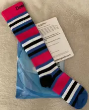 Doc Miller Compression Socks Sz S Pink NIP 1 Pair 15-20 mm Nylon & Spandex