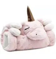 Frolics Children’s Plush Unicorn Sleeping Bag 29” X 68” NEW