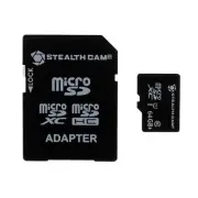 Stealth Cam 64GB SD Card High Speed Class 10 Durable for Trail Cameras