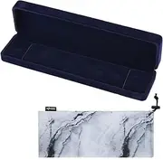 COSMOS Blue Color Velvet Bracelet Chain Gift Box Jewelry Box