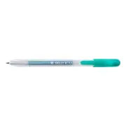 12 Pack Sakura Gelly Roll Retractable Medium Point Pen Open Stock-Metallic Green