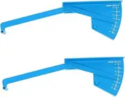 Toddmomy Mower Deck Leveling Tool Set Pcs Mower Measuring Ruler for Lawn Gardening