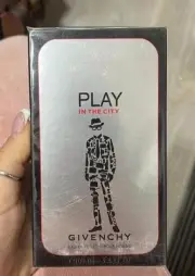 Givenchy Play In The City Edt MEN 100ml 3.3oz New