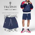 NIKE 短褲 JORDAN X TROPHY ROOM SHORTS 男款 藍 紅 球褲 網眼 喬丹 聯名款 DX5648-410