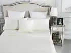 1500TC Cotton Sheet Set Queen King Double KS Single Super King Easy Care Ivory