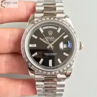 在飛比找蝦皮購物優惠-高端 ROLEX勞力士手錶星期日志型系列116234黑盤男士