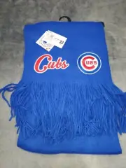 MLB CHICAGO CUBS FOCO OVERSIZED FRINGE SCARF BLUE UNISEX NEW 21180550