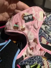 Dog Harness Bessie And Barney Soft Quality M Breathable Washable Cupcake