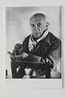Michel Sima: PABLO PICASSO and the Owl , Art-Postcard NEW