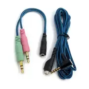 Headphones Line 3.5mm USB Cable Cord for SteelSeries Arctis 3 5 7 Headphones