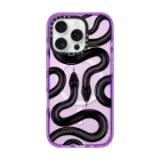 iPhone 16 Pro Impact Case MagSafe Compatible Black Kingsnake