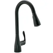 Moen 87912BL Georgene 1-Handle Pull-Down Spray Kitchen Faucet - Matte Black