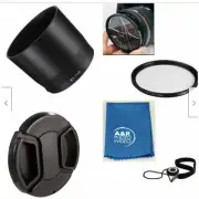 ET-74B Lens Hood For Canon EF 70-300mm IS USM II RF 100-400mm IS USM + Filter ++