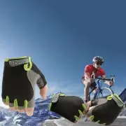 Lightweight Summer Cycling Gloves Breathable and Sunproof Half Finger Gloves
