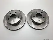2 x Front Brake Disc Compatible with Jeep Wrangler TJ 1999-2006 BBD/TJ/001A