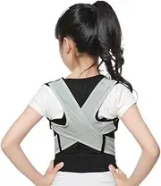 Children Invisible Back Brace Posture Corrector Teens Kids Adjustable Scoliosis Hunchback Correction Belt Adult Full Back Support For Shoulder Neck Clavicle Back Pain Relief(XX-Large)