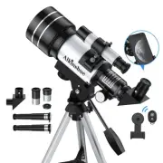 Astronomical Telescope for Kids, 70mm Aperture, 400mm Focal Length, 24-180X M...