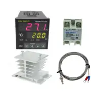 Inkbird Thermostat PID Temperature Controller ITC-100VH K sensor Heat Sink 25DA