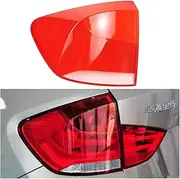 xiaoqdf Compatible for BMW X1 2010-2015 Car Rear Taillight Shell Brake Lights Shell Replace Auto Rear Lamp Shell Cover Mask Lampshade(Outside Left)
