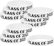 10pcs Graduation Bracelet Styling Racks Hats Gong Stand Protective Bag Graduates Wristbands Bracelet Wristbands Student Bracelets LED Light Bar Silicone Grad Bracelets STOBOK