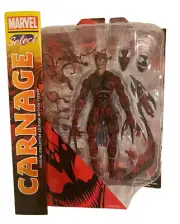 SET OF 2 CARNAGE & VENOM MARVEL SELECT ACTION FIGURES OUT OF PRODUCTION MIB