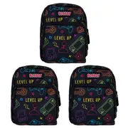 3PK MDI BooBoo Backpack Minis Gamer Black Novelty Mini Bag Mini Bag 11x15cm 3y+