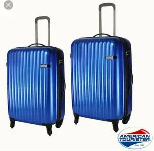 【快樂瞎拼】全新~American Tourister 美國旅行者 Spot Lite 20+26吋 寶藍色 拉桿行李箱