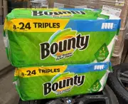 2-PACK Bounty Paper Towels Select-a-Size, 8 Triple Rolls EACH (16 Rolls Total)