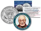 14th DALAI LAMA * 1989 NOBEL PEACE PRIZE * Colorized JFK Half Dollar U.S. Coin