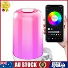 Smart Touch LED Bedside Lamp with Color Changing and BT Control